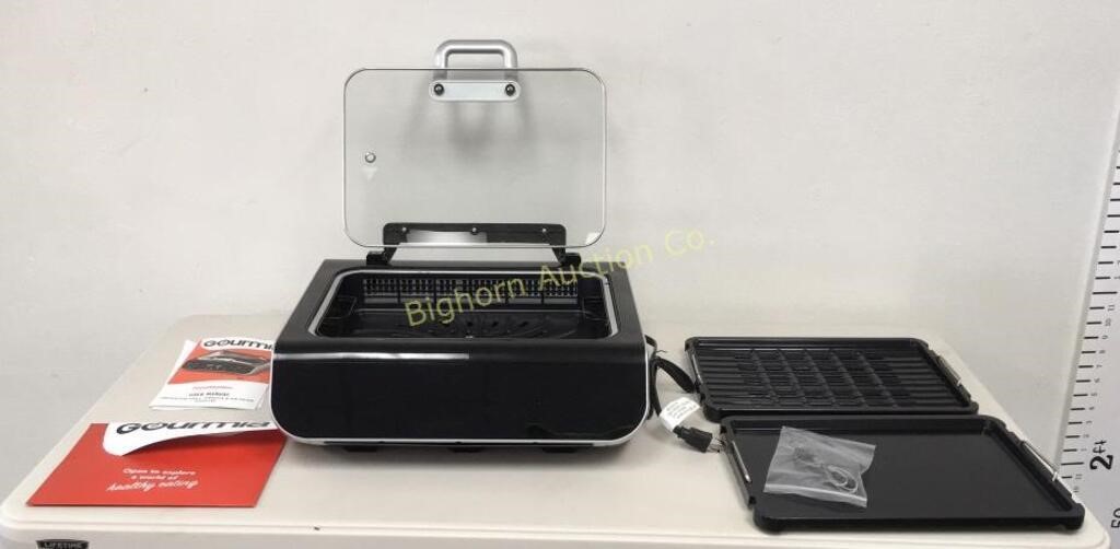 Gourmia FoodStation Smokeless Grill, Griddle &