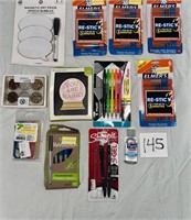 Glue Sticks, Pens, Magnets, Paper Clips, & more
