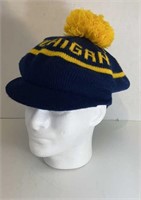 NEW U of Michigan Winter Hat w/ Bill