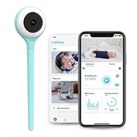Lollipop Baby Monitor (Turquoise) - Full-Featured
