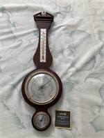Wooden Barometer