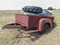 Pickup Bed Trailer w/contents