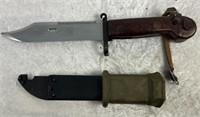 Russian/Romanian AKM Wire Cutter Bayonet
