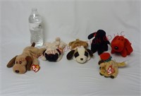 Ty Beanie Babies ~ Dogs ~ Lot of 6