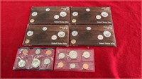 4- 1985 Uncirculated Coin Sets D&P Mint Marks