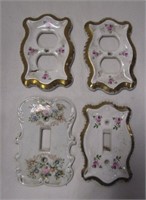 Porcelain Electrical Plug & Light Switch Covers