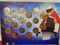 2010 Vancouver Olympics - (2) Olympic $1 Coin Set