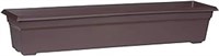 Countryside Flower Box Planter, 36-inch, Gray