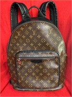 Louis Vuitton Josh GM Monogram Macassar Backpack