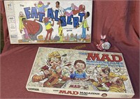 MAD MAGAZINE AND FAT ALBERT BOARD GAME