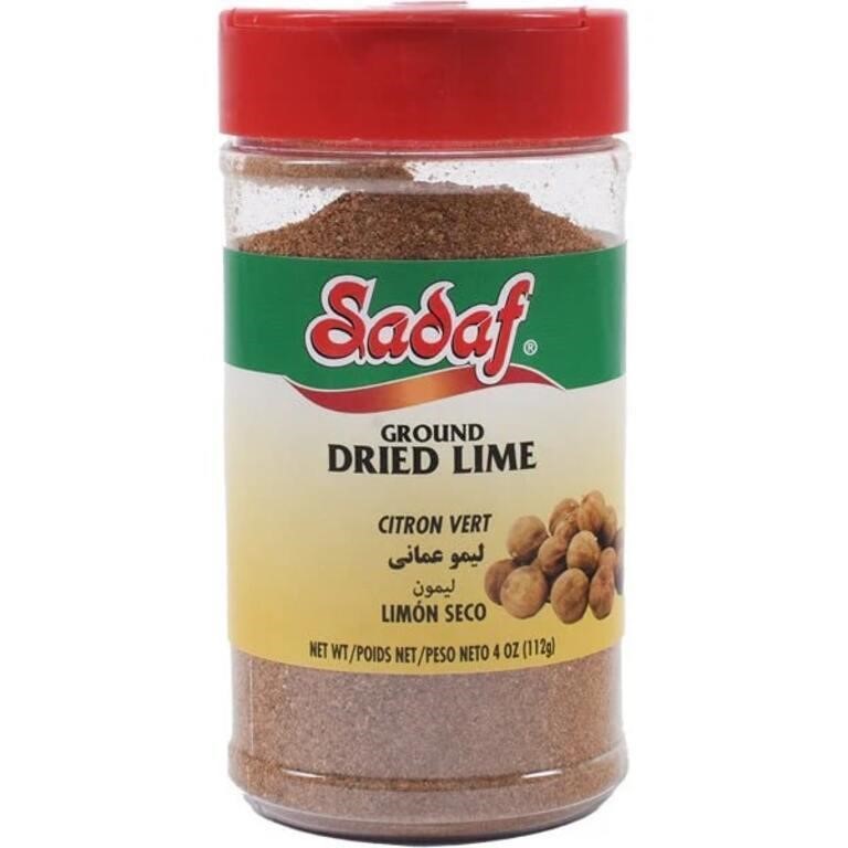 Sealed - dried lime ground