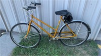 Vintage gold 3 speed bicycle - Texas Ranger, BMA 6
