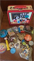 Mickey Mouse tin lunchbox with Disney World