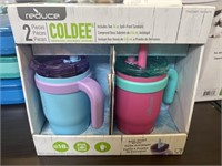 Reduce 2-Pack Coldee 14oz Spill Proof Tumblers