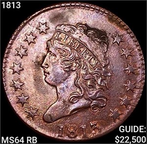 1813 Classic Head Cent