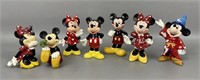 Vintage Minnie & Mickey Mouse Figurine Lot