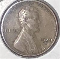 1929-S Lincoln Cents VG