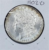 1902-O Morgan Silver Dollar