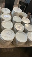 1 lot 200+ small plates 7 1/2’’