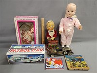 Toys & Dolls Bundle Lot: Bartender, Shirley