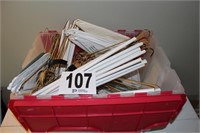 Tote of Clothes Hangers