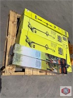 6 pcs; assorted RYOBI and Black and decker tools