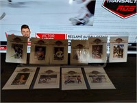 1993 RARE Gretzky  set de 12 Master photos