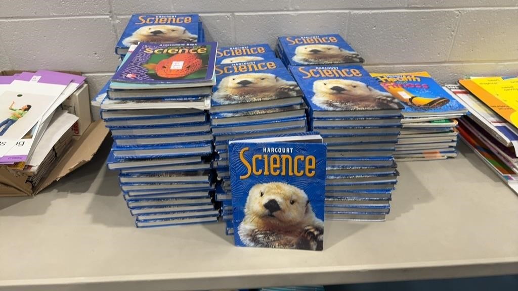 Harcourt Science ruffly 60 books