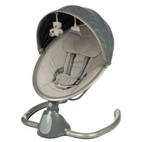 Monbebe 5-Mode Baby Swing with Bluetooth  Castle P