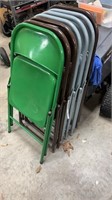 Metal Folding Chairs.