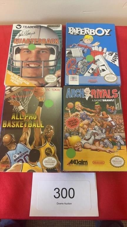 Vintage Gaming & VHS Collector Online Auction