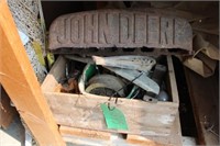 Wood Box JD Grill Top, Pulleys, Etc