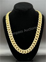 10kt Gold and Diamond Necklace