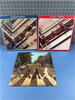 3X THE BEATLES RECORD ALBUMS VINTAGE