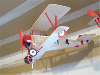 24” Wingspan Biplane Balsa Wood Model