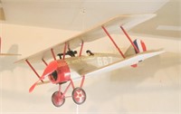 24” Wingspan Biplane Balsa Wood Model