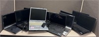 Mixed Lot of 11 Laptops-untested