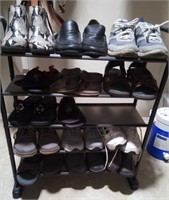 L - MIXED LOT OF SHOES SIZES 8-8.5 (M28)
