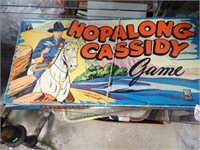 MB HOPALONG CASSIDY BOARD GAME