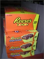 Reeses pieces and reeses crispy crunchy 72 retail