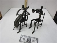 Two musical Modernist sculptures