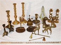 LOT - VINTAGE BRASSWARE