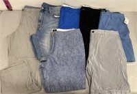 6 Shorts & 1 Pants Size: Men's 36 Waist