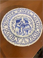 Blue & White Mother Plate