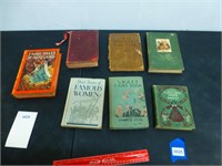 Lot of 7 Antique Fairy Tales/Poem Books 1890s -60s