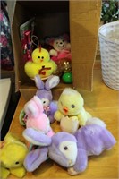 Bl of Easter Stuffed Animals, Eggs