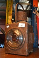 1950s NSWDR railway lantern