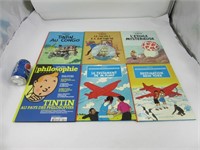 6 BD de Tintin