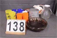 Plastic Mugs ~ Tins ~ Pie Plates