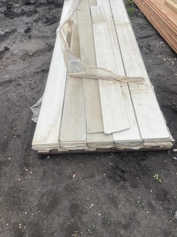 Quantity of stone board siding